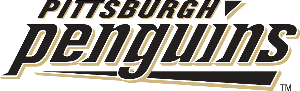 Pittsburgh Penguins 2002 03-2007 08 Wordmark Logo iron on paper